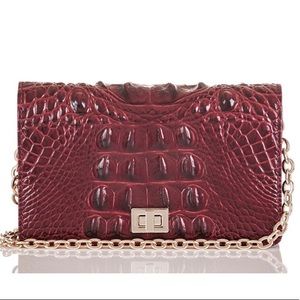 Brahmin Cranberry Melbourne Wallet Bag